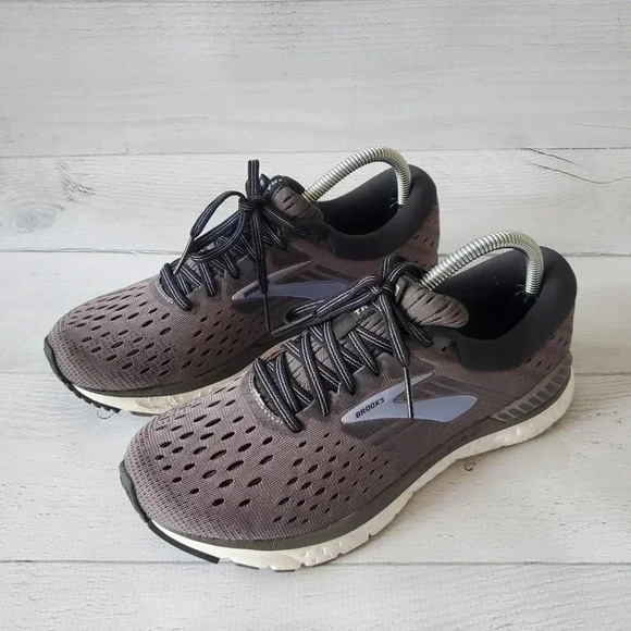 Brooks Transcend 6 Purple Gray Sneakers - Picture 9 of 11